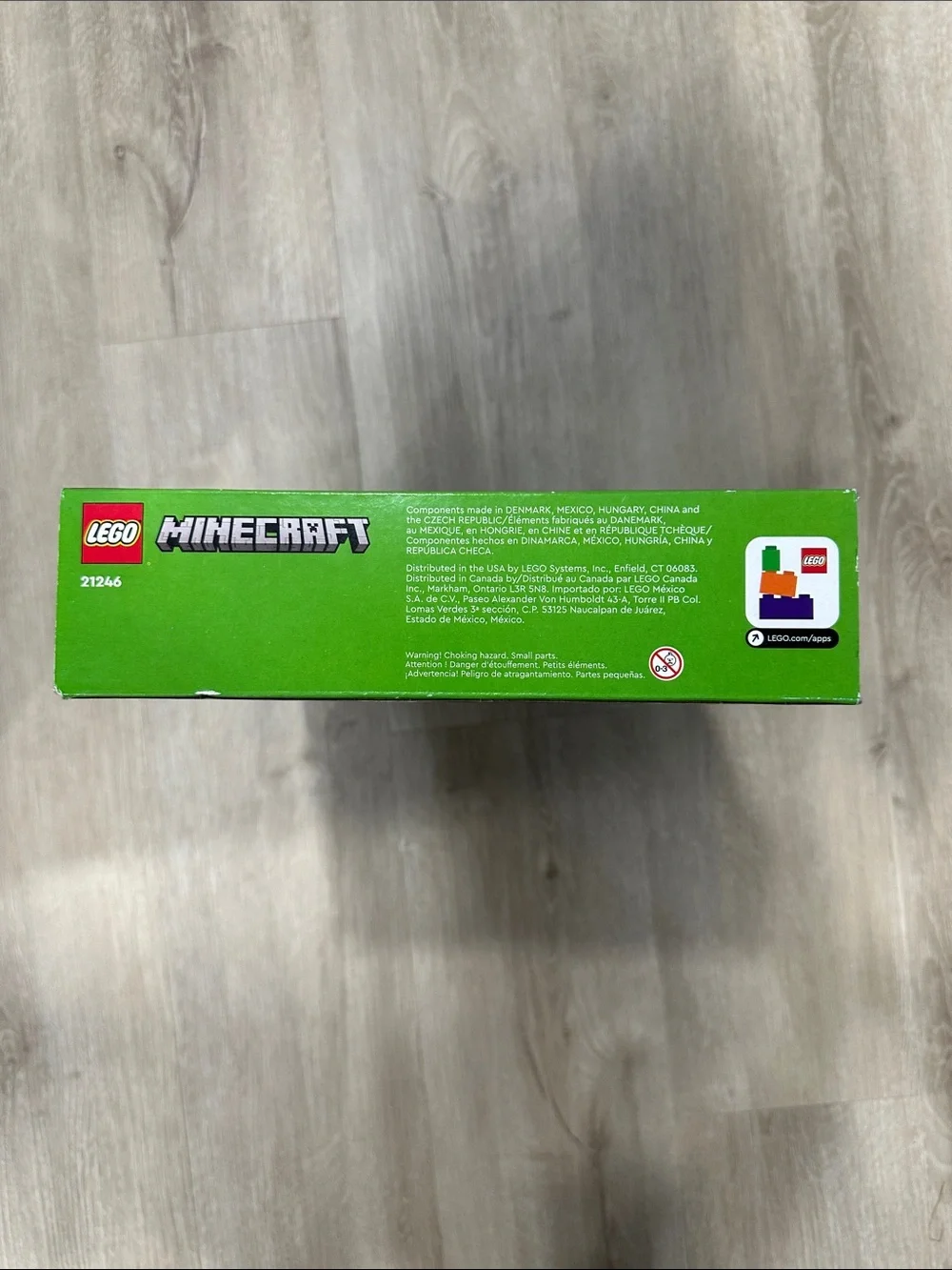 LEGO Minecraft Deep Dark Battle Set - Green, Gray, Blue